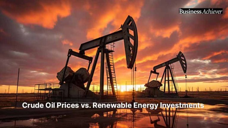 Crude Oil Prices vs Renewable Energy Investments